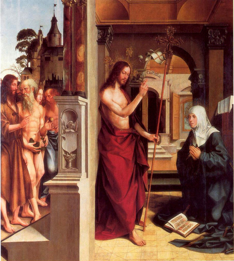 jesus visiting maria